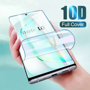 Гидрогелевая защитная пленка для Samsung Galaxy различных моделей