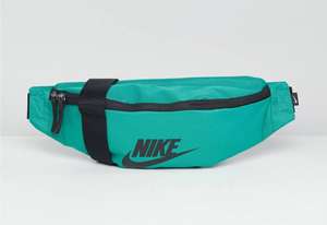 Зеленая сумка на пояс Nike