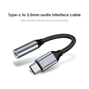 Переходник type c to 3.5mm aux audio