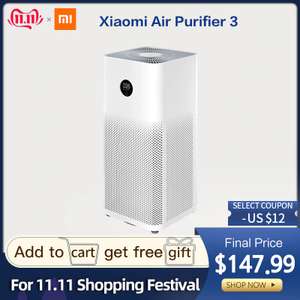 Очиститель воздуха Xiaomi Air Purifier 3-z версия за $135.99