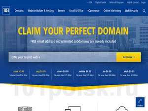 1$ за хостинг + бесплатный домен в зонах .me .com .org .net