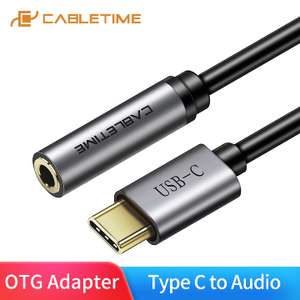 Кабель USB Type-C - Audio Jack 3.5MM