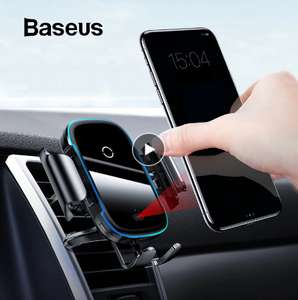 Беспроводное автомобильное зарядное Baseus 15Вт