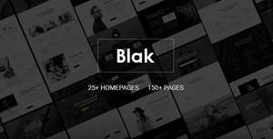 Blak - адаптивный шаблон сайта на HTML5 / CSS3 БЕСПЛАТНО