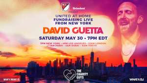 Большой онлайн стрим DJ David Guetta (Дэвид Гетта)