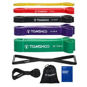 Резинки TOMSHOO для фитнеса от US $3.62