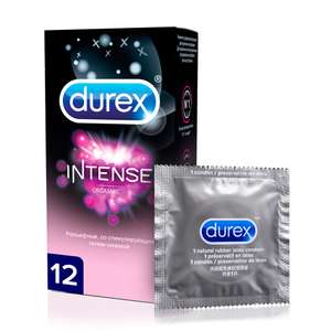Презервативы Durex Intense Orgasmic со стимулирующим гелем-смазкой - 12шт