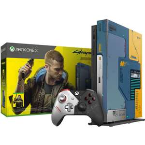 Microsoft Xbox One X 1TB + игра Cyberpunk 2077